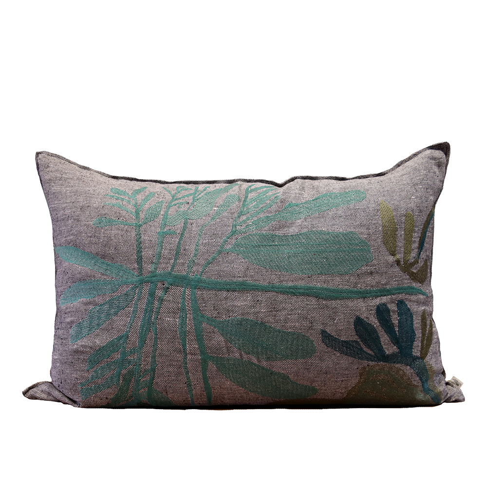 Green leaf cushions best sale