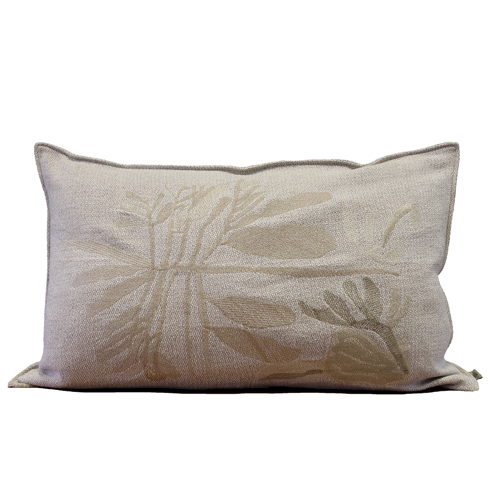 Palm leaf cushion best sale